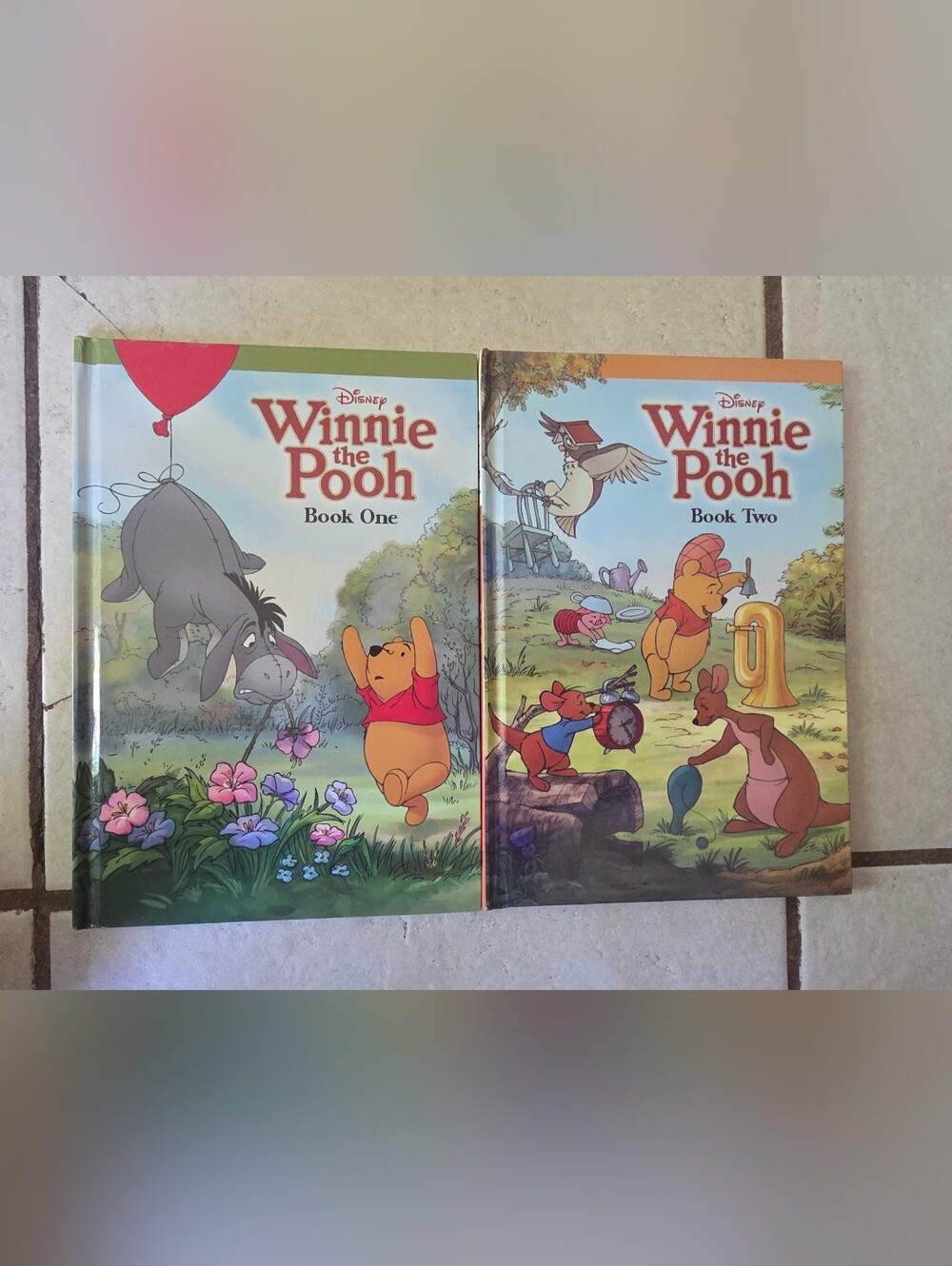 Winnie The Pooh Book One & Two Reader's Digest Books By Sara Miller
